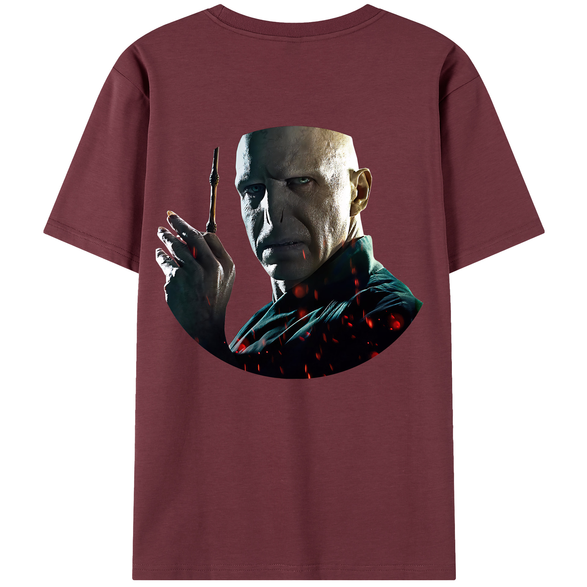 （画像用） Harry Potter ハリー・ポッターシリーズ 綿100％半袖Tシャツ（背面プリント）